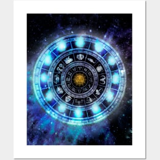 Fire clock Posters and Art